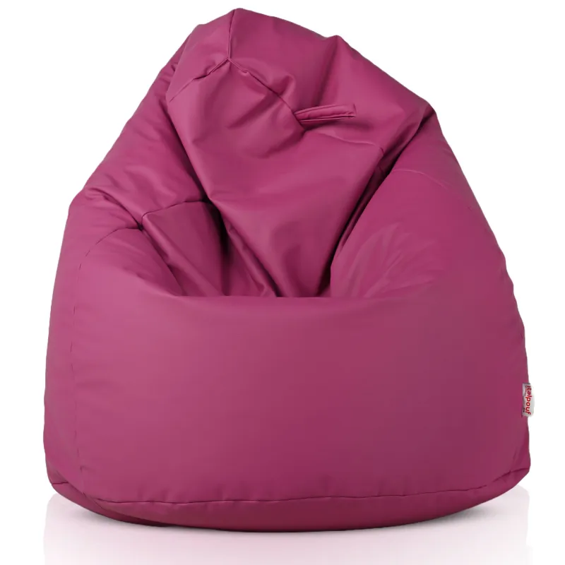 Pouf Poire L pour enfants - Simili-cuir – vue 100