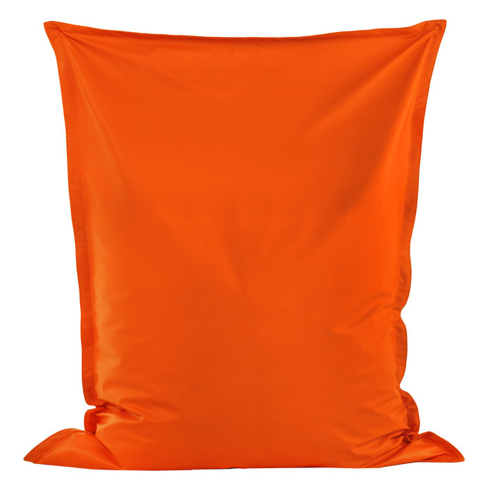 Orange Pouf Poire Coussin XXL simili-cuir