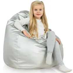 Pouf Poire L pour enfants - Simili-cuir – vue 128