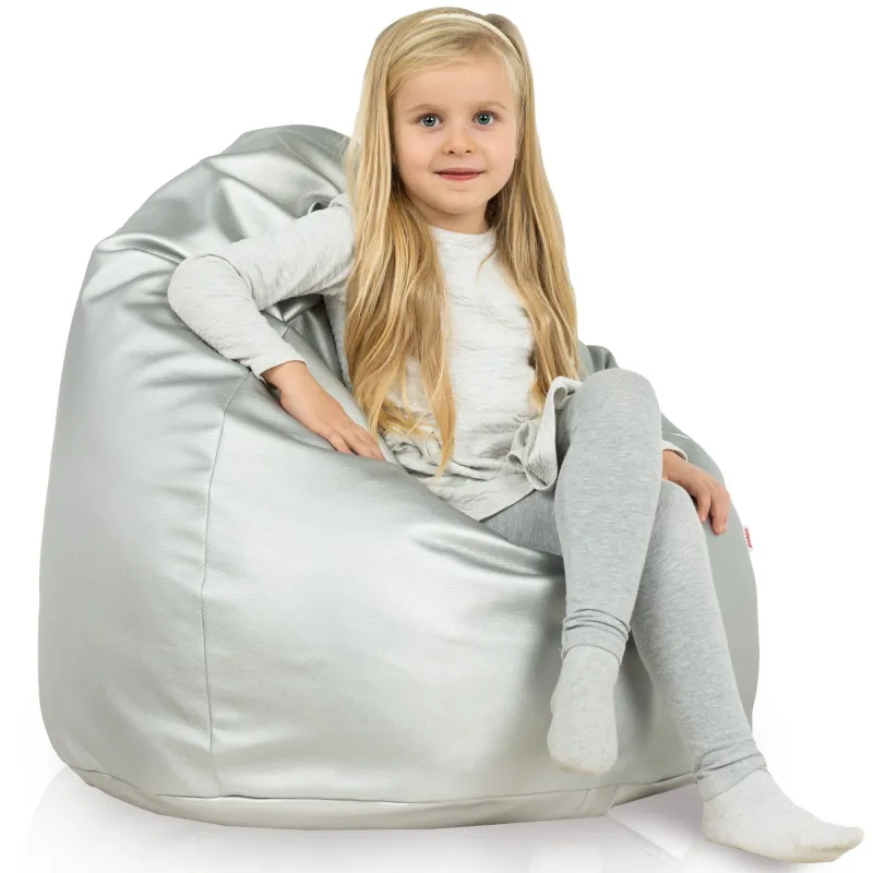 Pouf Poire L pour enfants - Simili-cuir – vue 128
