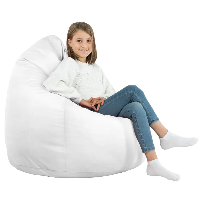 Pouf Poire XL Standard - Simili-cuir – vue 4