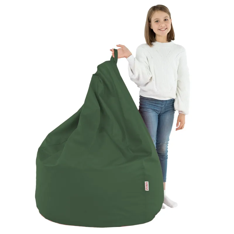 Pouf Poire XL Standard - Simili-cuir – vue 24