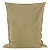 Beige Pouf Poire Coussin XXL simili-cuir