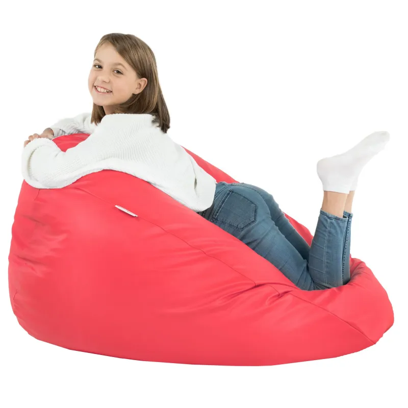 Pouf Poire XL Standard - Simili-cuir – vue 98