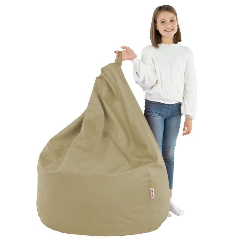 Pouf Poire XL Standard - Simili-cuir – vue 128