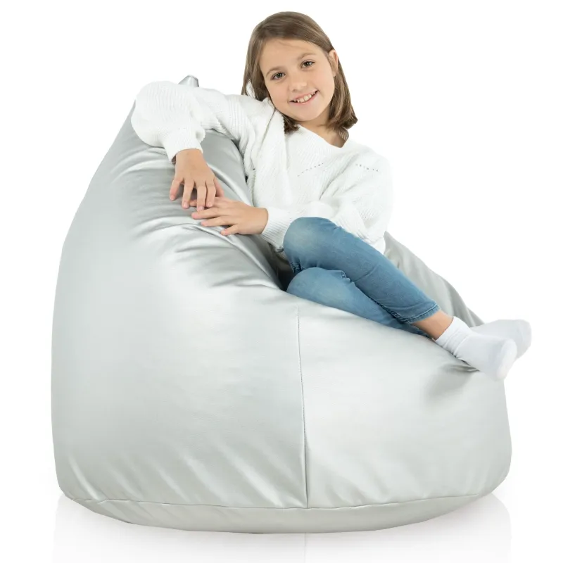 Pouf Poire XL Standard - Simili-cuir – vue 141