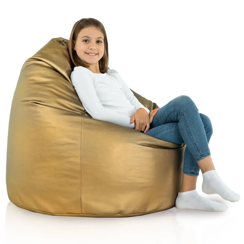 Pouf Poire XL Standard - Simili-cuir – vue 137