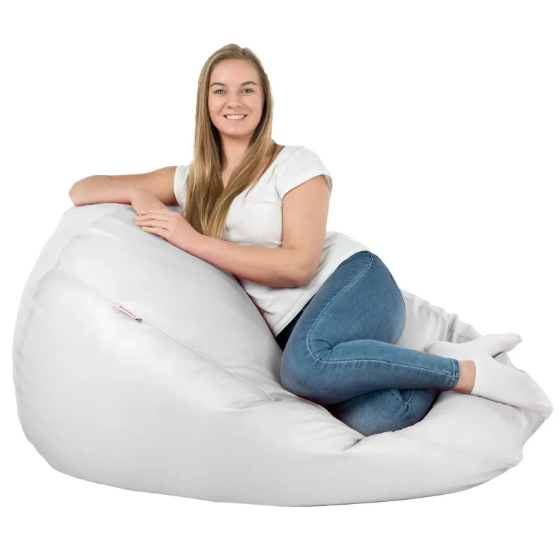 Pouf Poire XXL pour adultes Géant - Simili-cuir – vue 4
