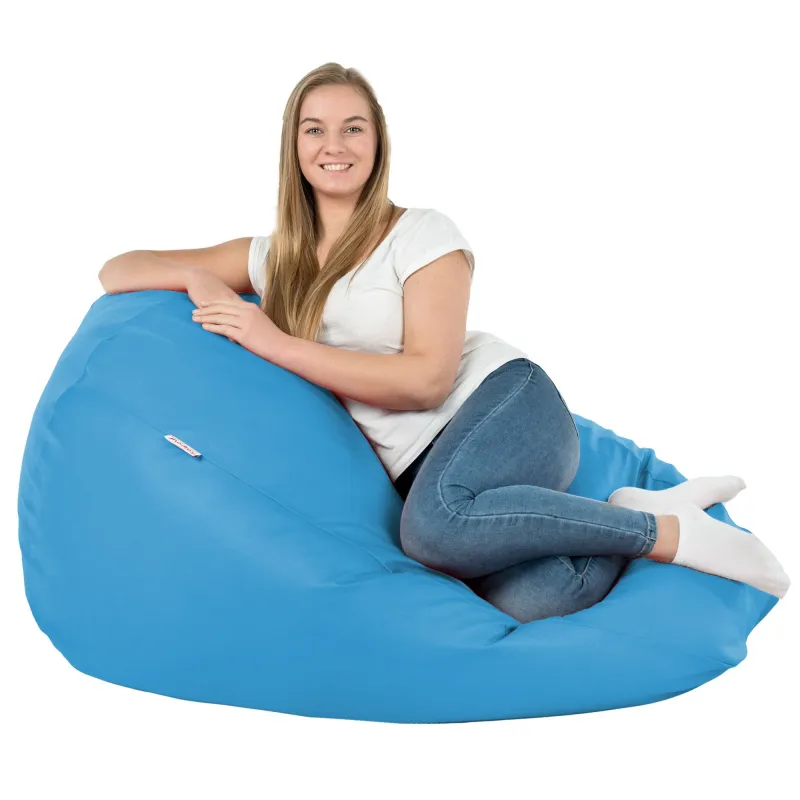 Pouf Poire XXL pour adultes Géant - Simili-cuir – vue 9