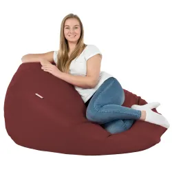 Pouf Poire XXL pour adultes Géant - Simili-cuir – vue 14