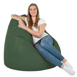 Pouf Poire XXL pour adultes Géant - Simili-cuir – vue 18