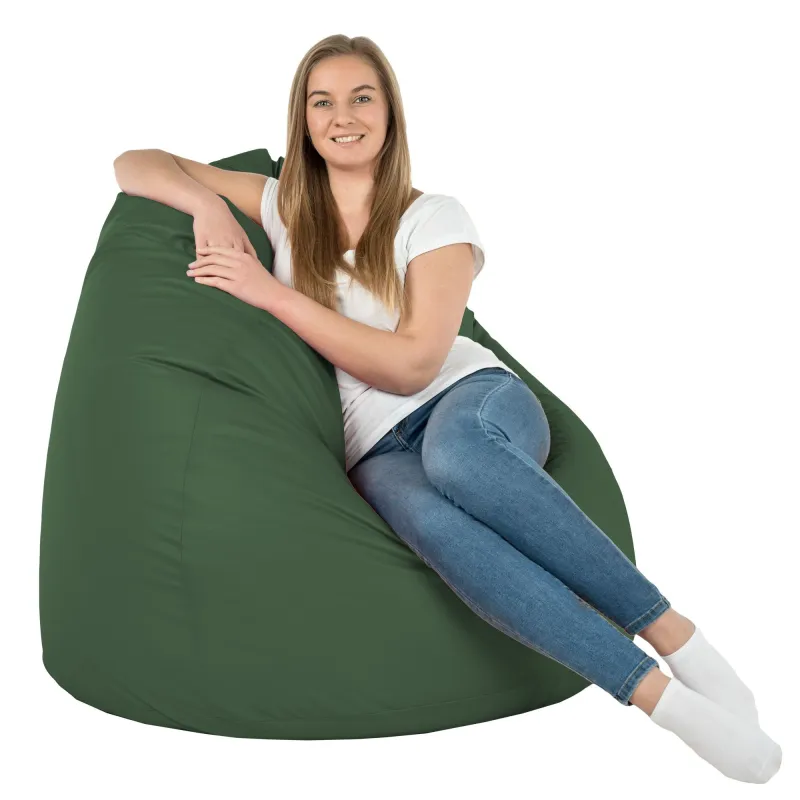 Pouf Poire XXL pour adultes Géant - Simili-cuir – vue 18