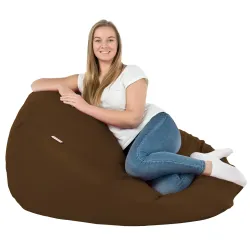 Pouf Poire XXL pour adultes Géant - Simili-cuir – vue 24