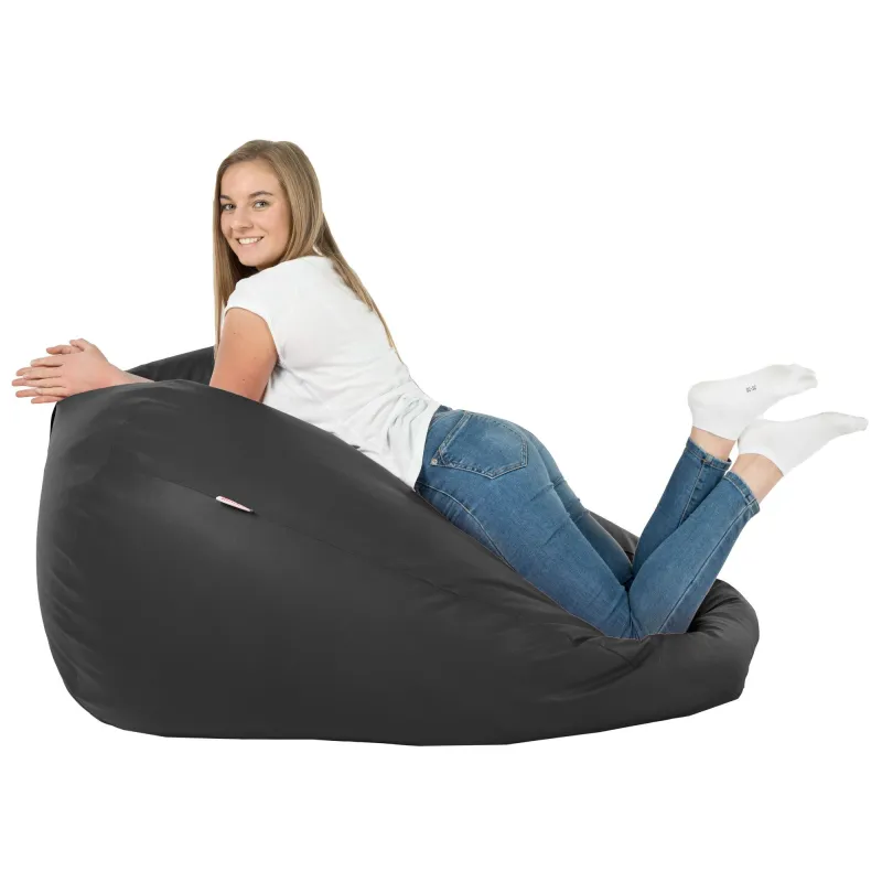 Pouf Poire XXL pour adultes Géant - Simili-cuir – vue 30