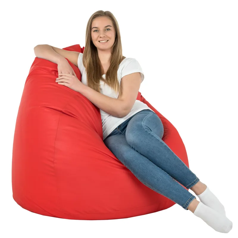 Pouf Poire XXL pour adultes Géant - Simili-cuir – vue 33