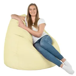 Pouf Poire XXL pour adultes Géant - Simili-cuir – vue 48