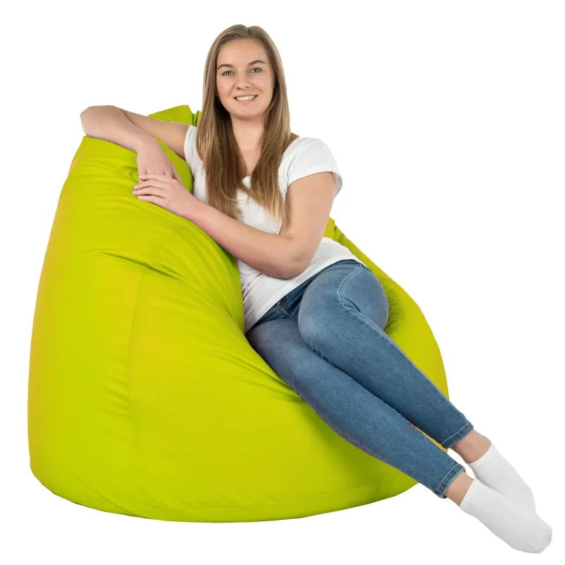 Pouf Poire XXL pour adultes Géant - Simili-cuir – vue 53