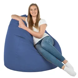 Pouf Poire XXL pour adultes Géant - Simili-cuir – vue 58