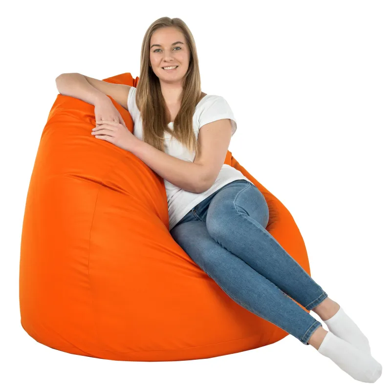 Pouf Poire XXL pour adultes Géant - Simili-cuir – vue 63