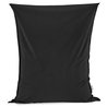 Noir Pouf Poire Coussin XXL velours