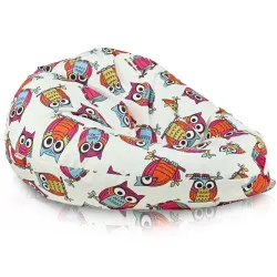 Pouf Poire XXL pour adultes Géant - Tissu Imprimé Premium – vue 7
