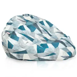 Pouf Poire XXL pour adultes Géant - Tissu Imprimé Premium – vue 2
