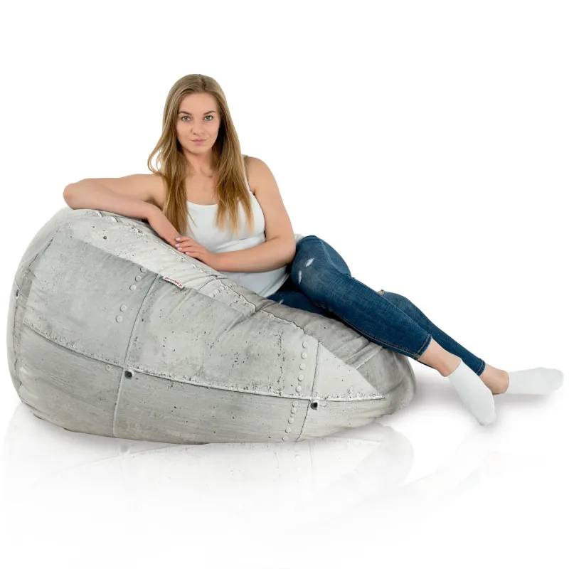 Pouf Poire XXL pour adultes Géant - Tissu Imprimé Premium – vue 81