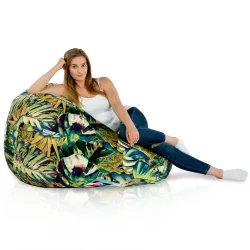 Pouf Poire XXL pour adultes Géant - Tissu Imprimé Premium – vue 104