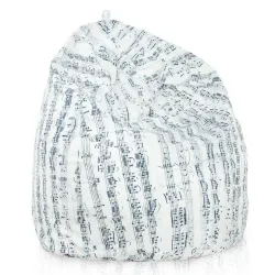 Pouf Poire XXL pour adultes Géant - Tissu Imprimé Premium – vue 92