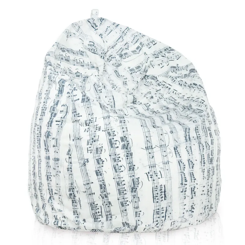 Pouf Poire XXL pour adultes Géant - Tissu Imprimé Premium – vue 92