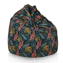 Pouf Poire XXL pour adultes Géant - Tissu Imprimé Premium