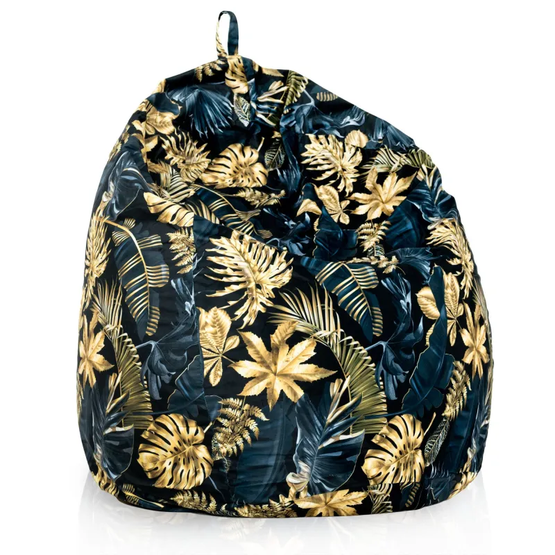 Pouf Poire XXL pour adultes Géant - Tissu Imprimé Premium – vue 120