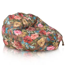 Pouf Poire L pour enfants - Tissu Imprimé Premium – vue 118
