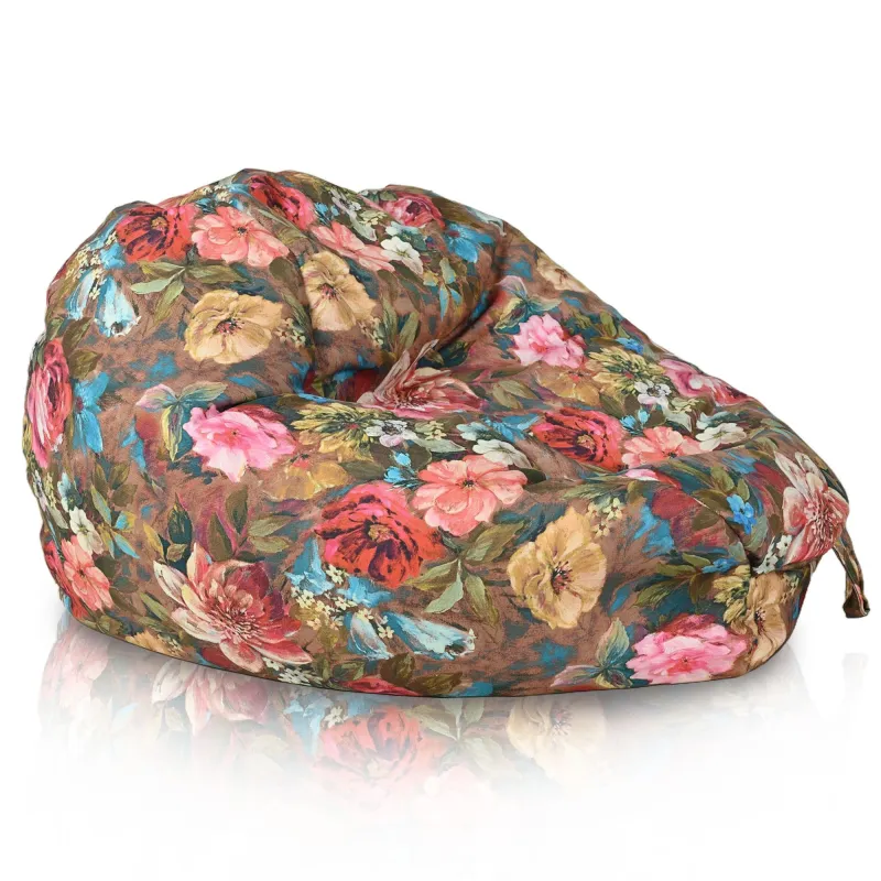 Pouf Poire L pour enfants - Tissu Imprimé Premium – vue 118