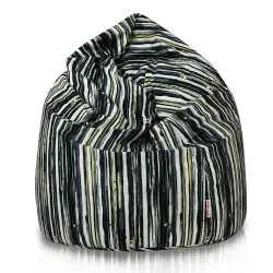 Pouf Poire L pour enfants - Tissu Imprimé Premium – vue 121