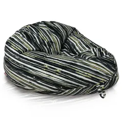 Pouf Poire L pour enfants - Tissu Imprimé Premium – vue 122