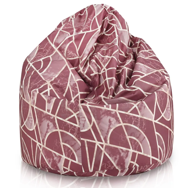 Pouf Poire L pour enfants - Tissu Imprimé Premium – vue 126