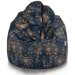 Pouf Poire L pour enfants - Tissu Imprimé Premium – vue 132