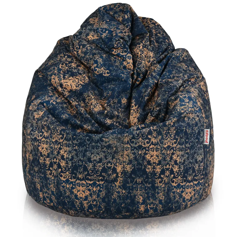 Pouf Poire L pour enfants - Tissu Imprimé Premium – vue 132