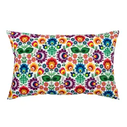Coussin décoratif rectangulaire - Tissu Imprimé Premium