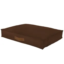 Panier rectangulaire pour chien et chat - Velours Soft