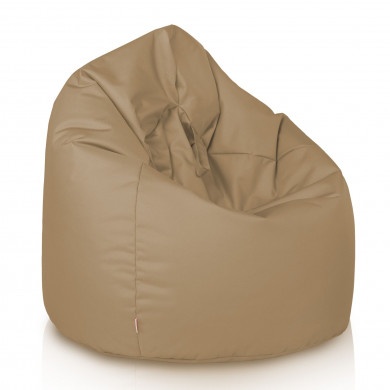 Beige Pouf Poire nylon