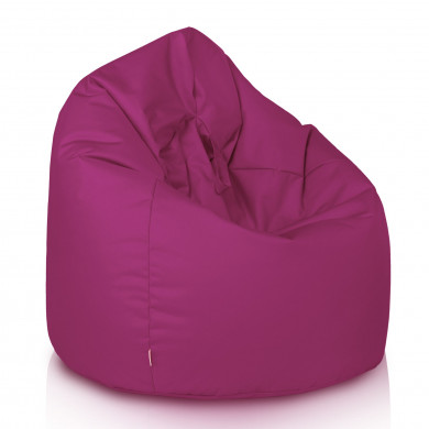 Fuchsia Pouf Poire nylon