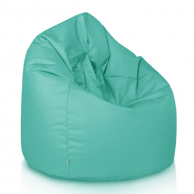 Turquoise Pouf Poire nylon