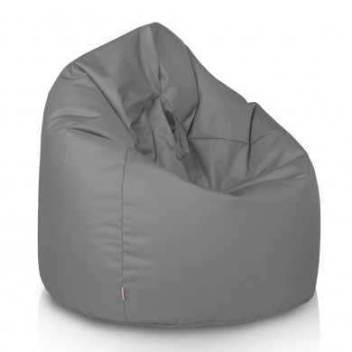 Gris Pouf Poire nylon