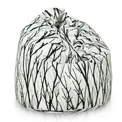 Pouf Poire L pour enfants - Tissu Imprimé Premium – vue 146