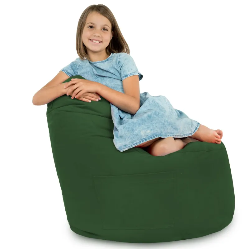 Fauteuil Pouf Siège de Sol Smart Porto - Velours Soft – vue 101