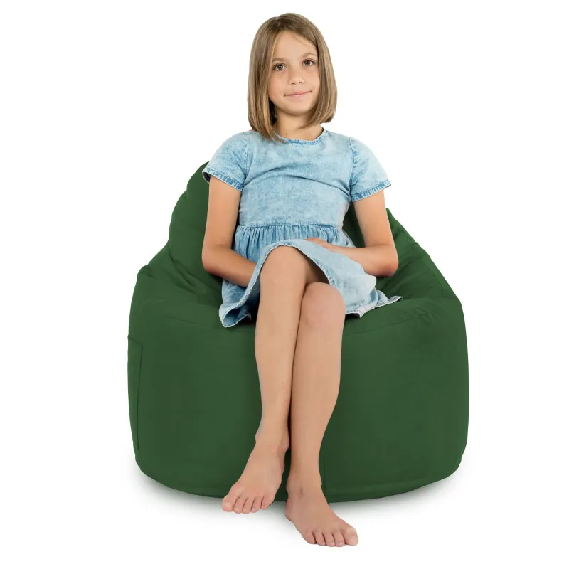 Fauteuil Pouf Siège de Sol Smart Porto - Velours Soft – vue 102