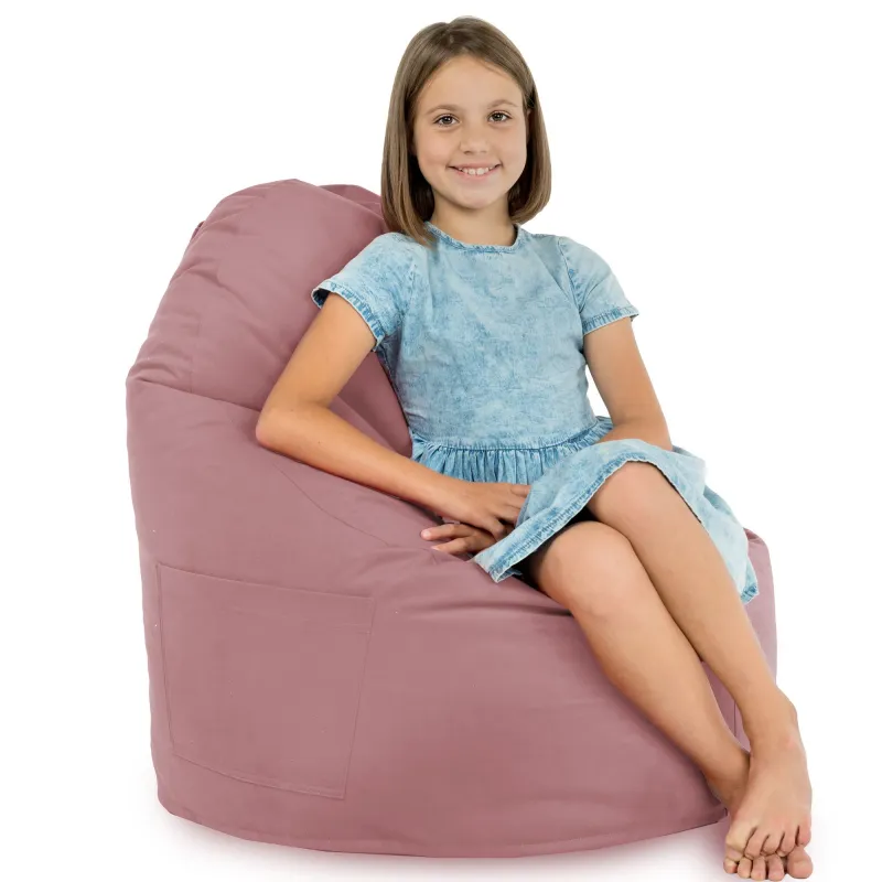 Fauteuil Pouf Siège de Sol Smart Porto - Velours Soft – vue 110