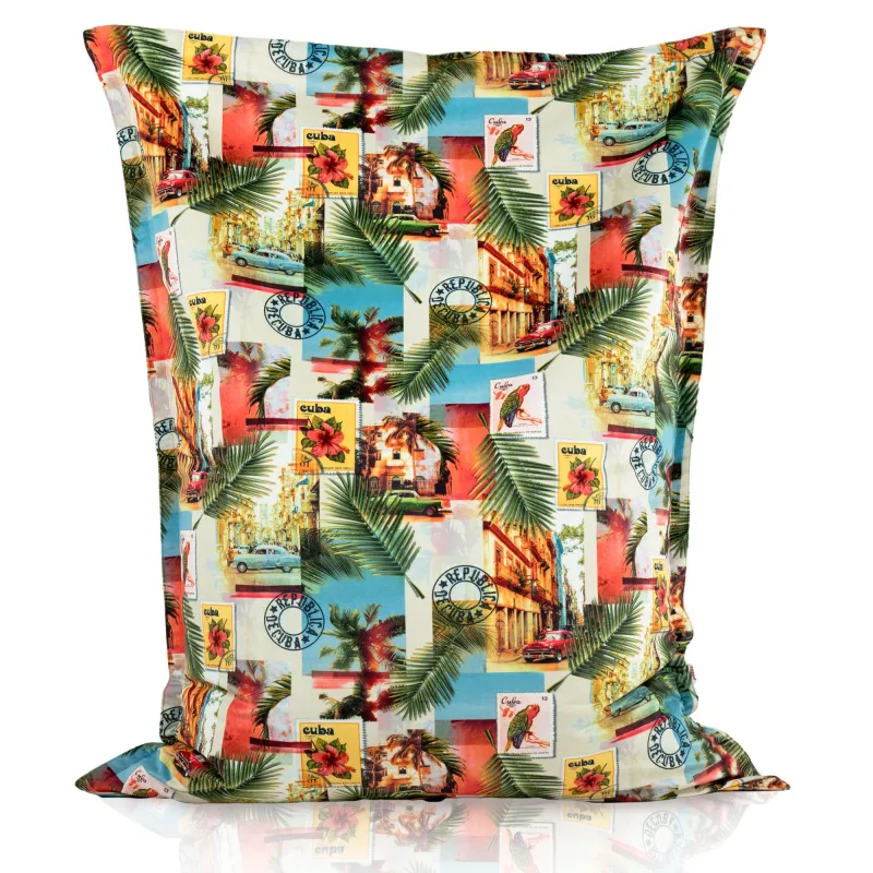 Coussin de Sol Géant XXL pour adultes Géant - Tissu Imprimé Premium – vue 101